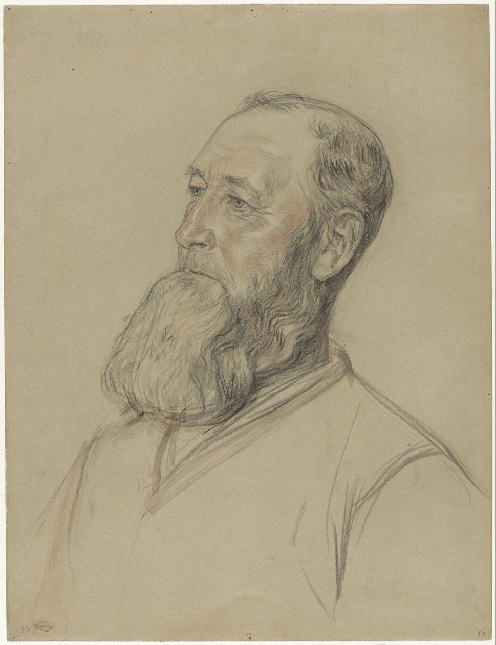 Retrato de un productor de huevos de Broek de Jan Veth