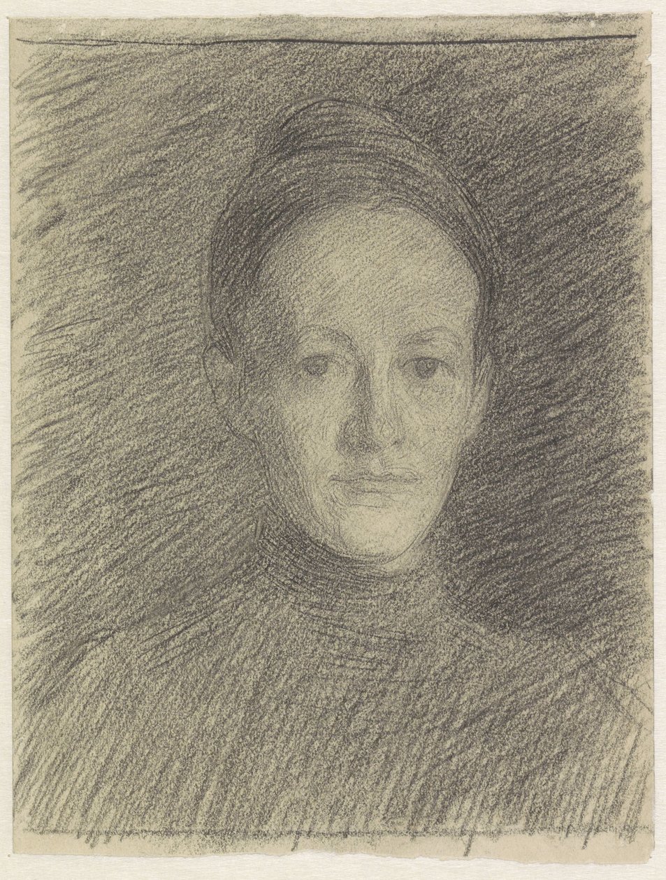 Retrato de la señorita C.J. Veth de Jan Veth