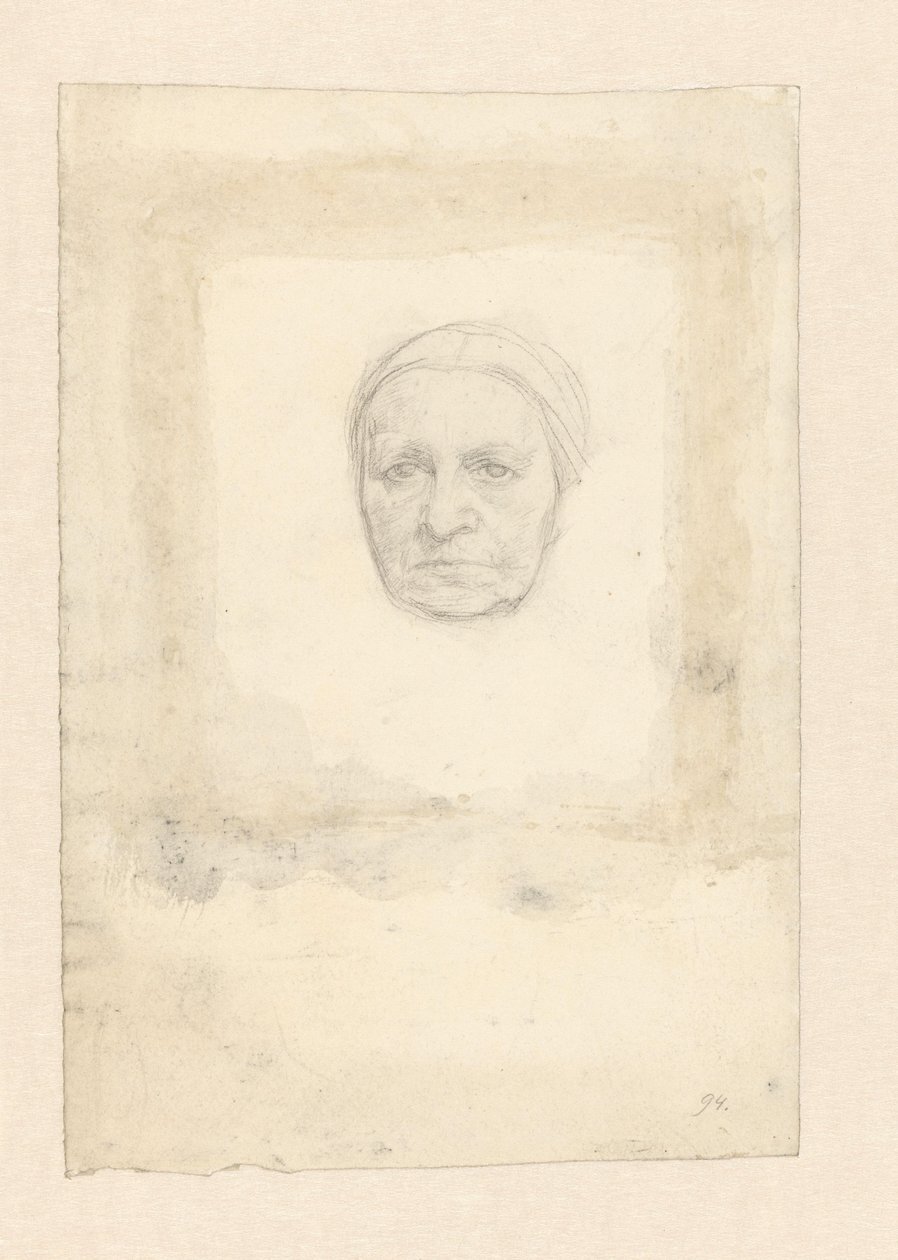 Retrato de la señora Anna Cornelia Veth-Giltay de Jan Veth