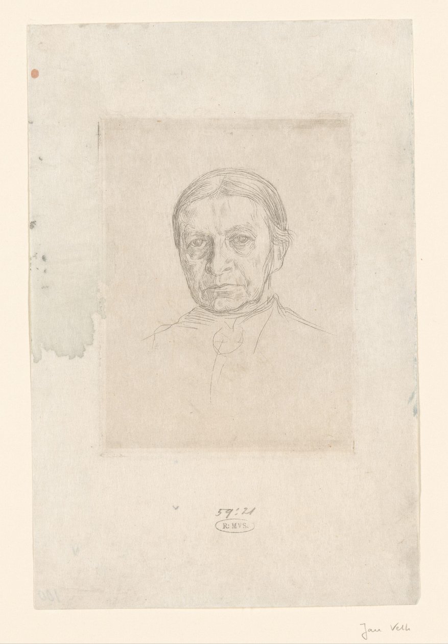 Retrato de la señora Anna Cornelia Veth-Giltay de Jan Veth