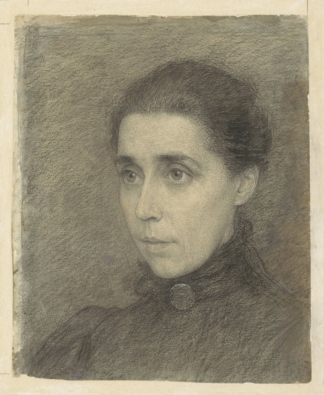 Retrato de la Sra. Bruyel-De Favauge de Jan Veth