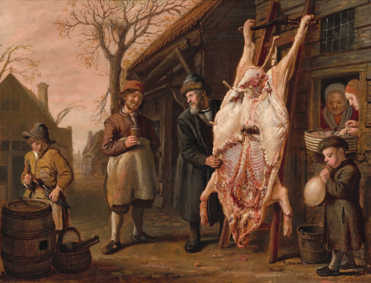 El cerdo sacrificado de Jan Victors