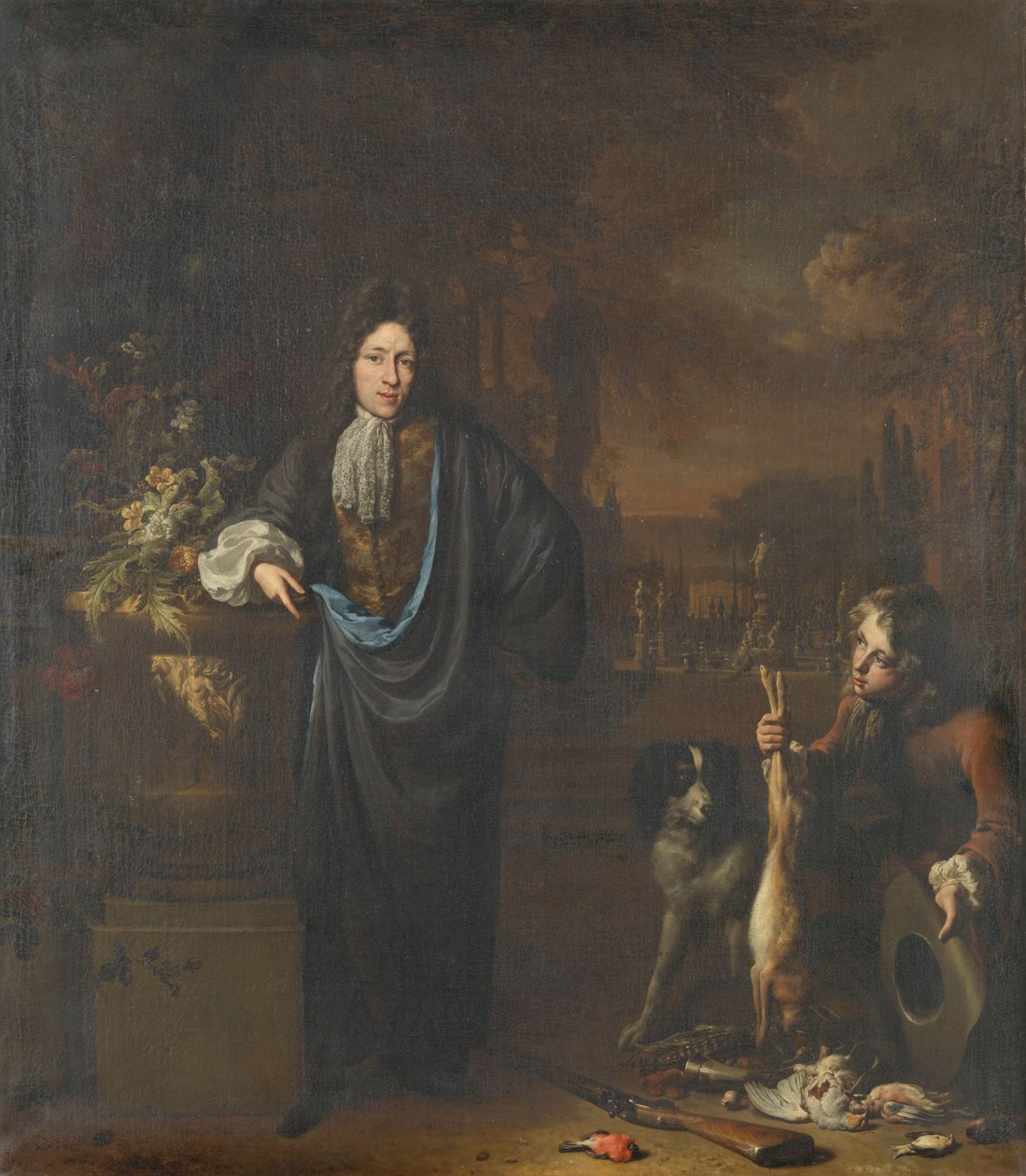 Retrato de Silvester van Tongeren de Jan Baptist Weenix