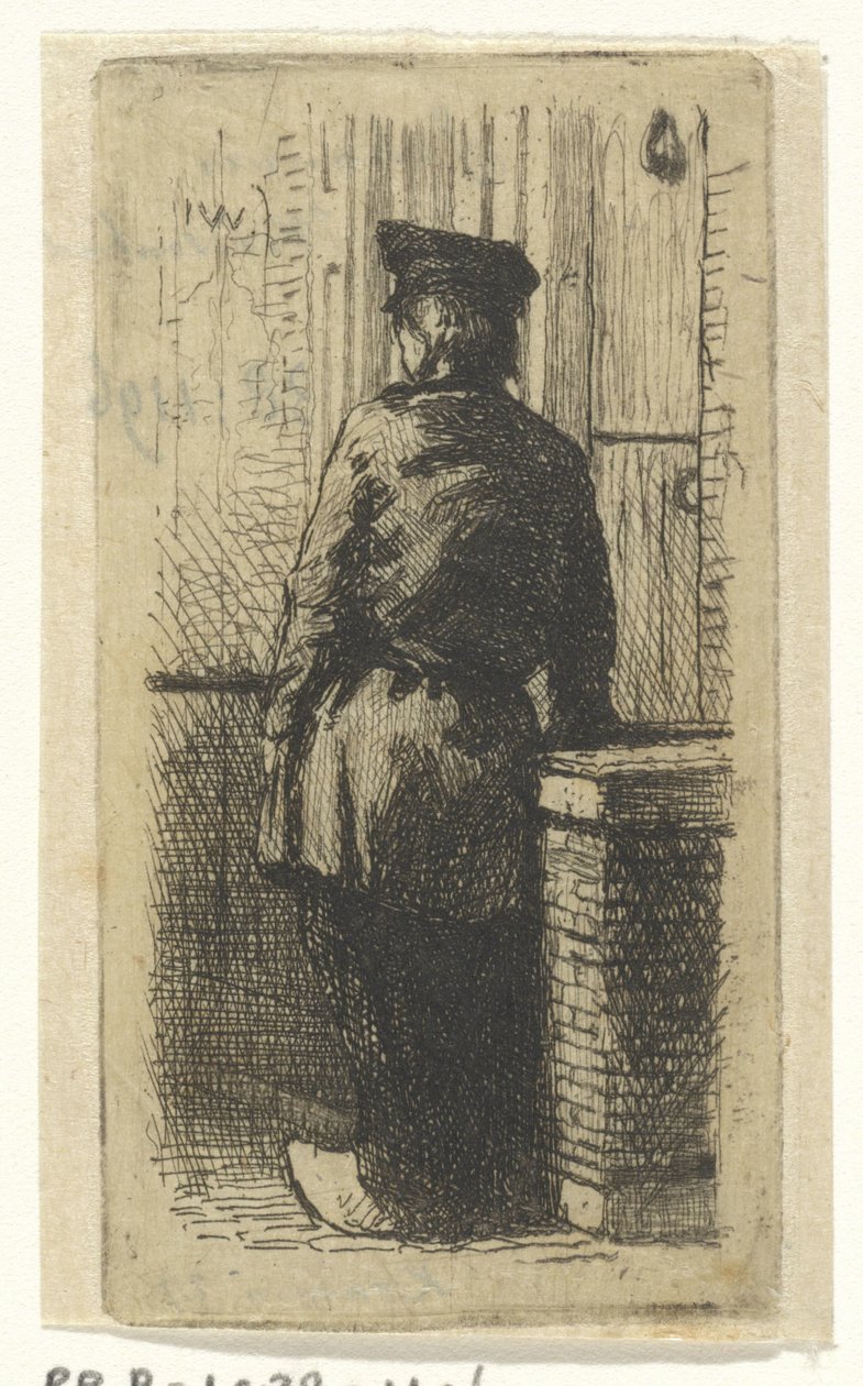 Joven en zuecos de Jan Weissenbruch