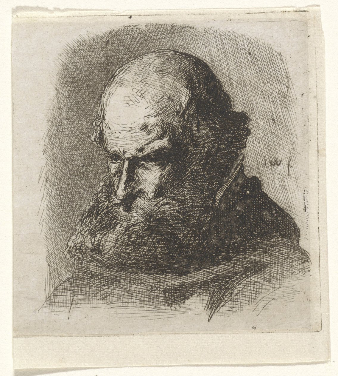 estudio de un anciano de Jan Weissenbruch