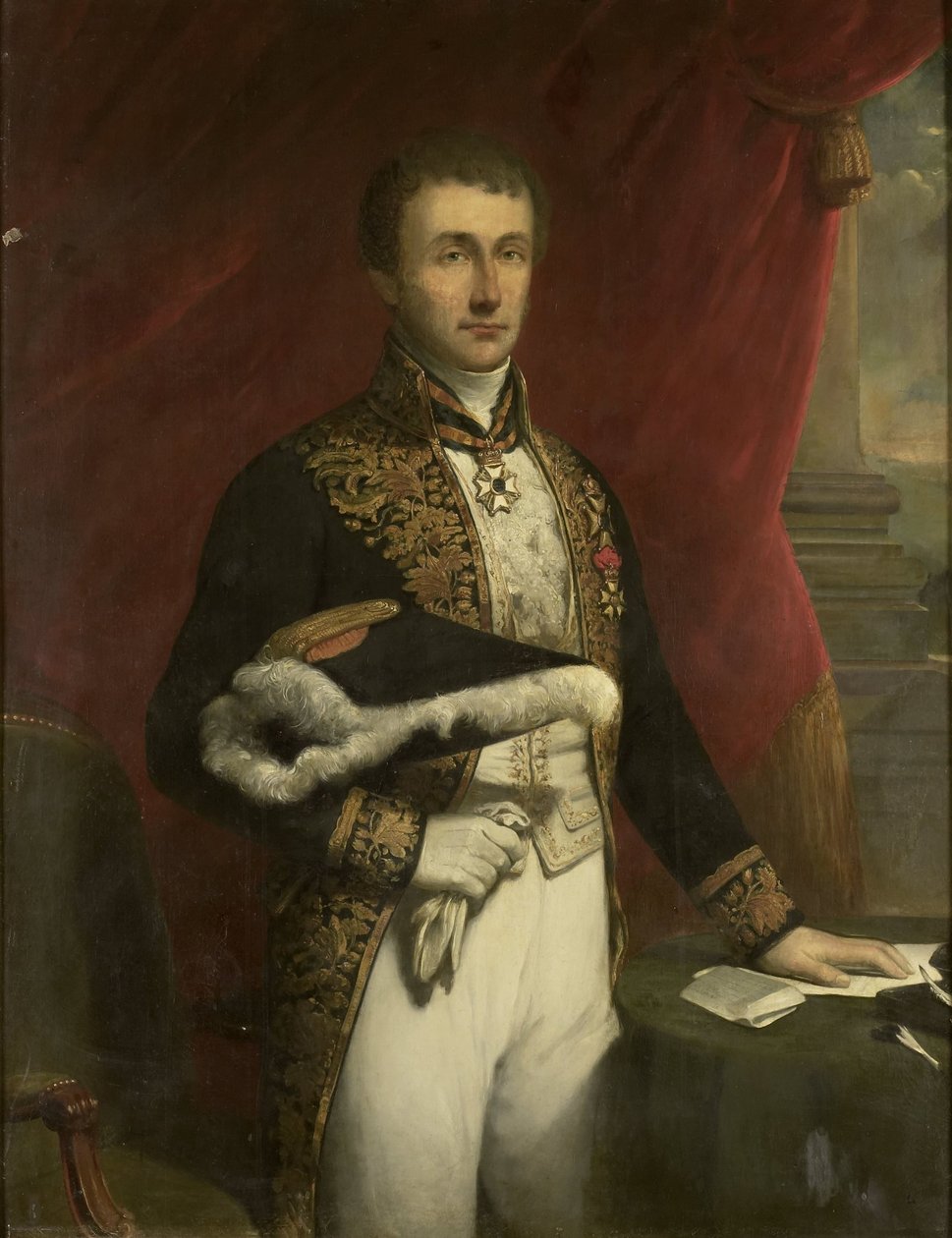 Pieter Merkus (1787-1844). Gobernador general (1841-44) de Jan Willem Pieneman (copy after)