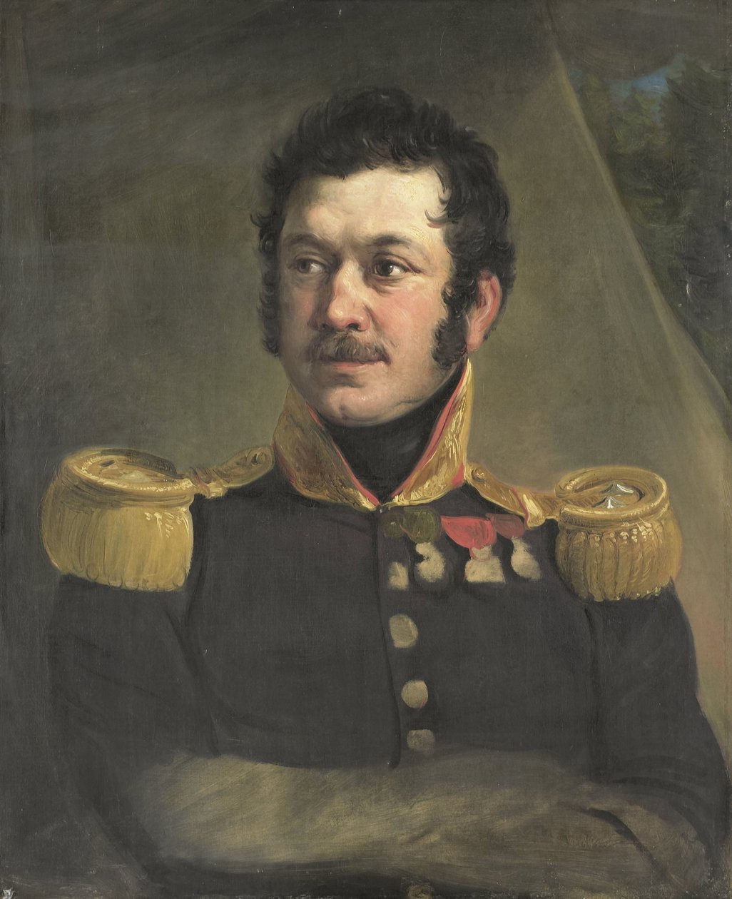 Retrato del teniente general Frederik Knotzer de Jan Willem Pieneman