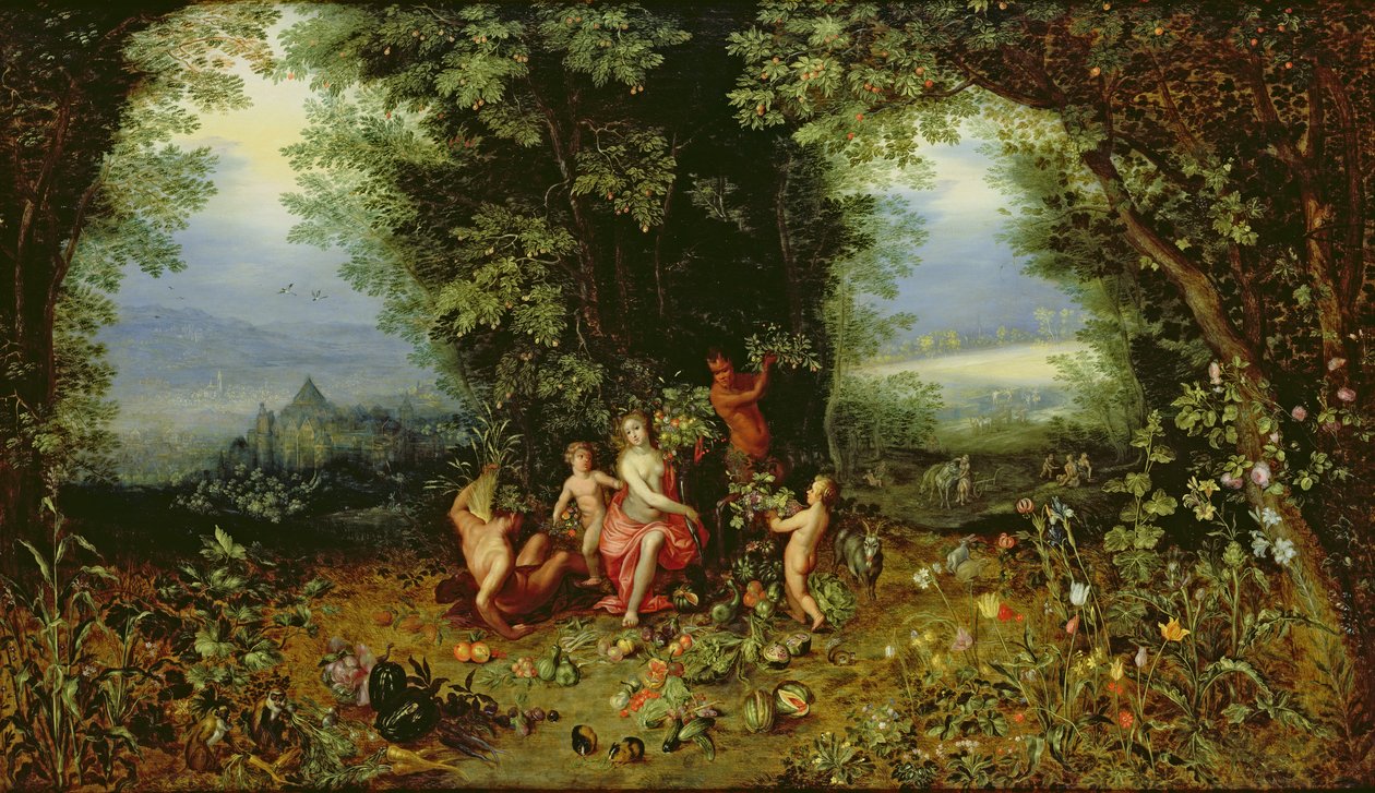 Alegoría de la Tierra de Jan and Balen, Hendrik van Brueghel