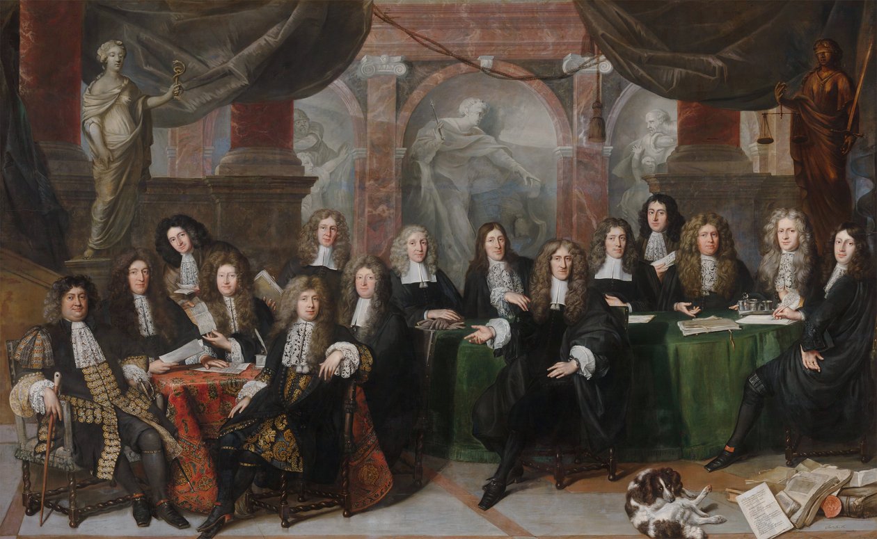 Miembros del magistrado de La Haya de Jan de Baen