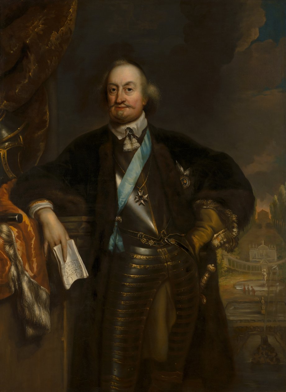Retrato de Johan Maurits (1604-1679), conde de Nassau-Siegen, fundador de la Mauritshuis de Jan de Baen