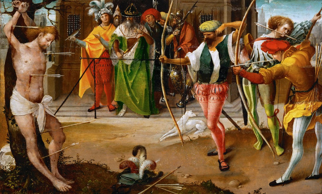 El martirio de San Sebastián de Jan de Beer
