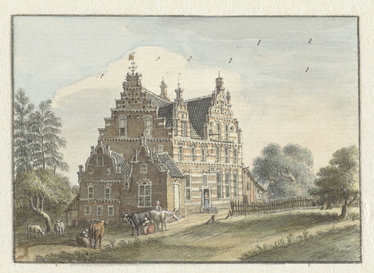 La presa House Den cerca de Zutphen de Jan de Beijer