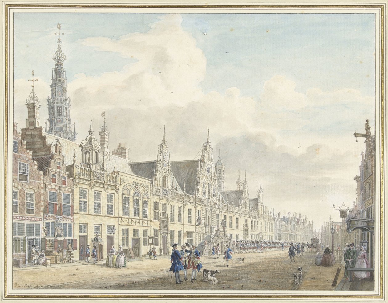 Ayuntamiento de Leiden de Jan de Beijer
