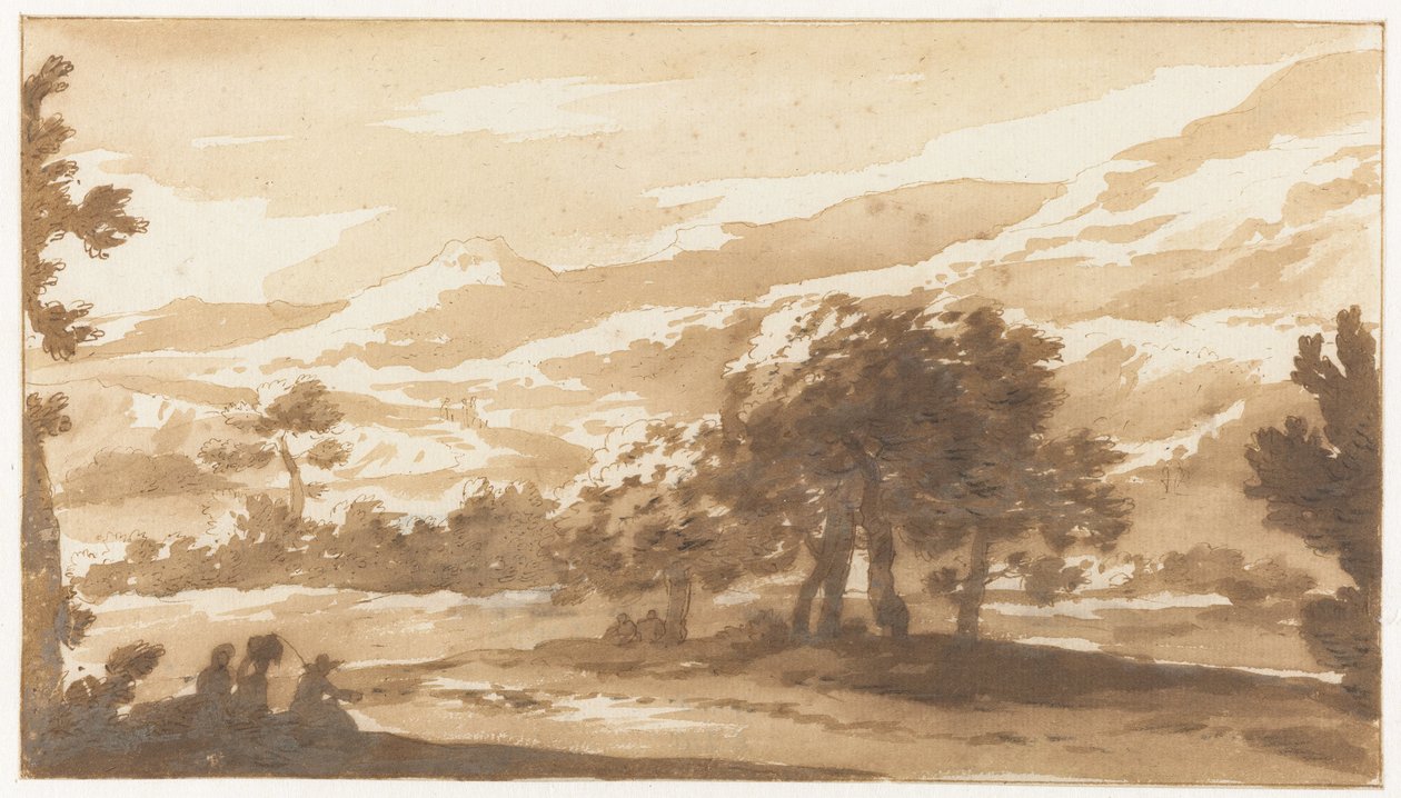 Paisaje montañoso en Italia de Jan de Bisschop