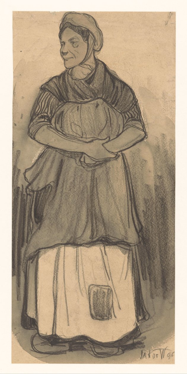 Femenino de Jan de Waardt (signed by artist)