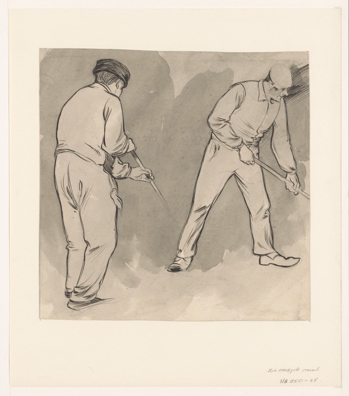 dos trabajadores de Jan de Waardt