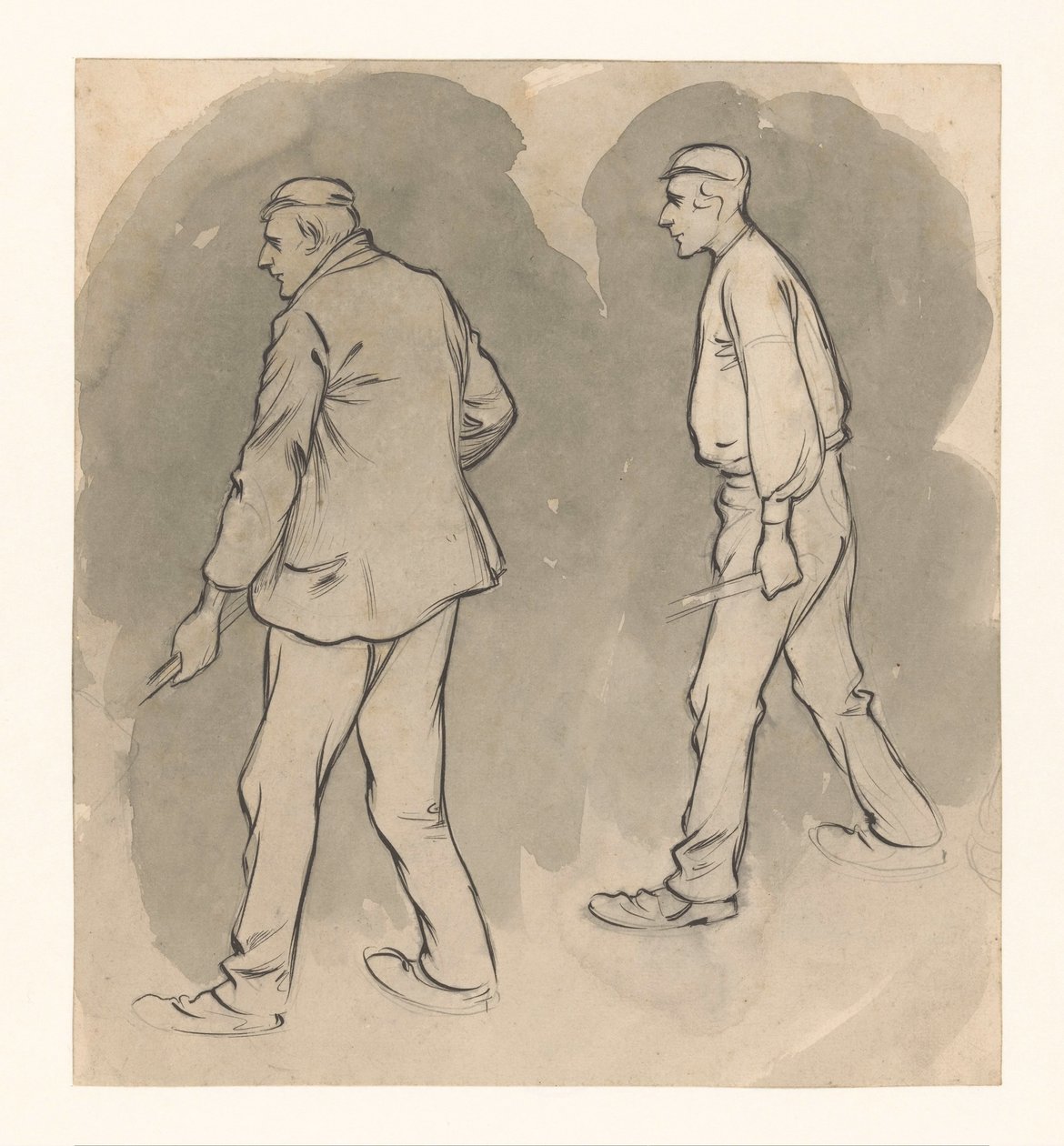 dos trabajadores de Jan de Waardt
