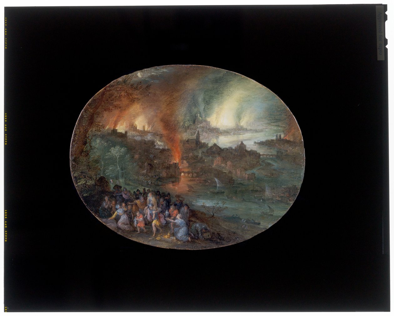 Eneas y Anquises de Jan the Elder Brueghel