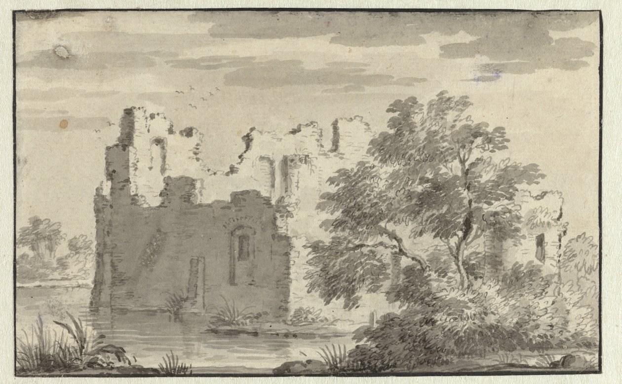 Ruinas de Huis te Foreest u Oosterwijk de Jan van Aken (attributed to)