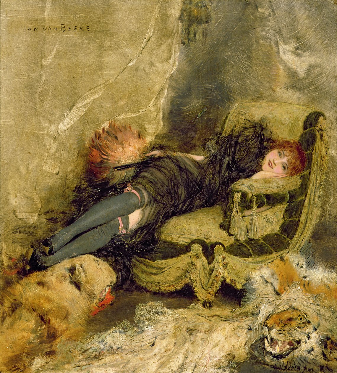 La cortesana de Jan van Beers