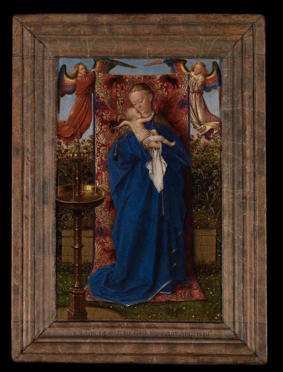 La Virgen en la Fuente de Jan van Eyck