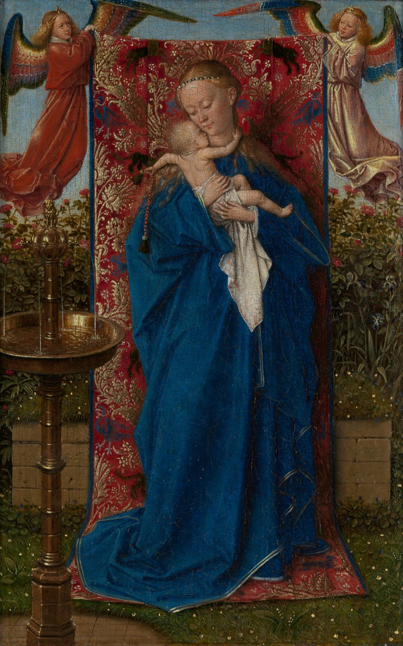 La Virgen en la Fuente de Jan van Eyck