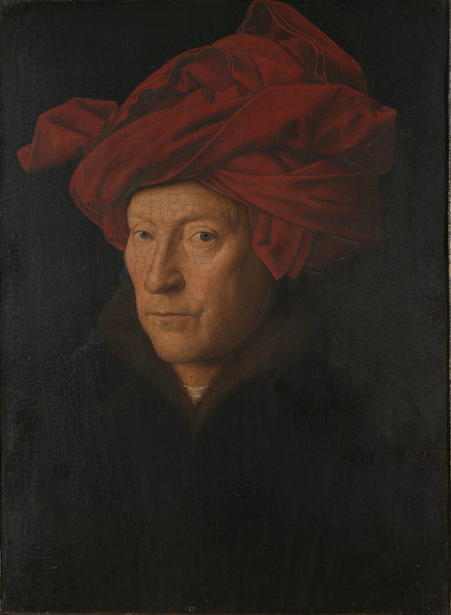 Retrato de un hombre (¿Autorretrato) de Jan van Eyck