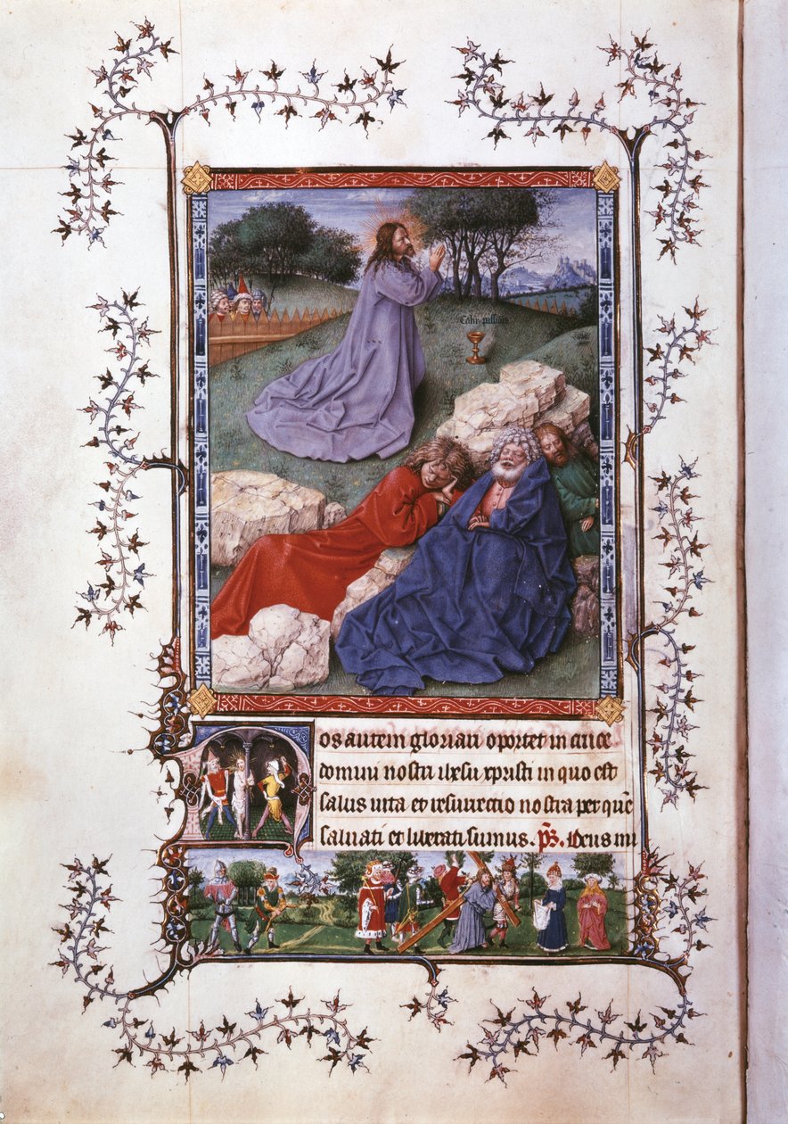 Oración en el Monte de los Olivos de Jan van Eyck