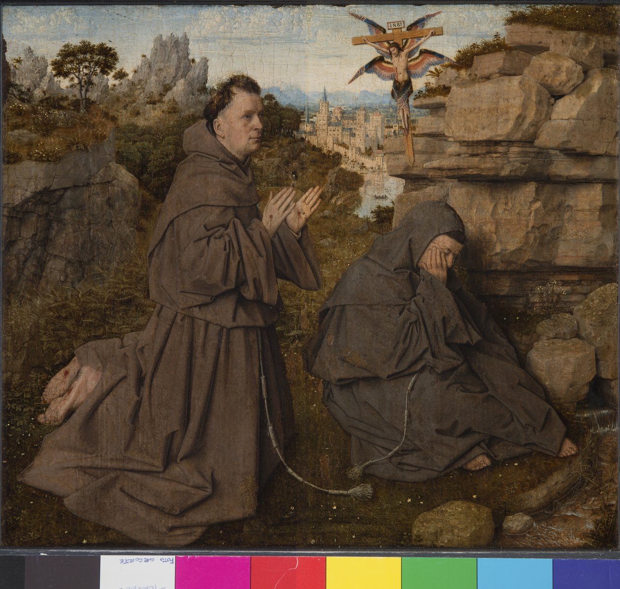 Estigmas de San Francisco, c.1430-35 de Jan van Eyck