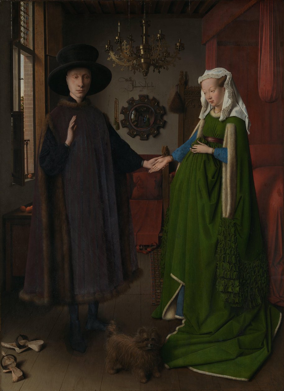 El retrato Arnolfini de Jan van Eyck