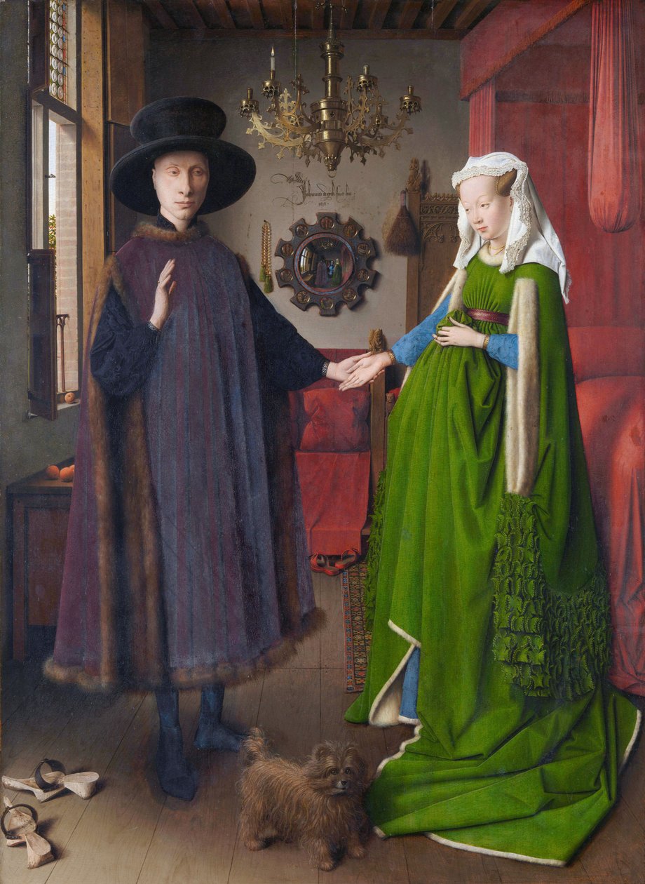 El retrato Arnolfini de Jan van Eyck