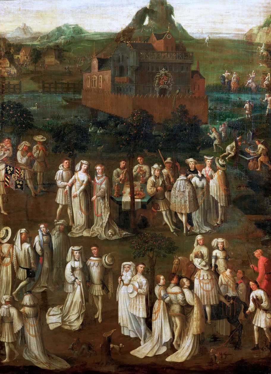 El matrimonio de Felipe el Bueno con Isabel de Portugal en enero de 1430 de Jan van Eyck