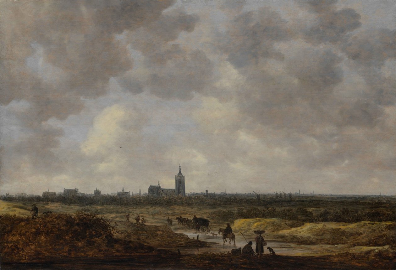 Vista de La Haya desde el noroeste de Jan van Goyen