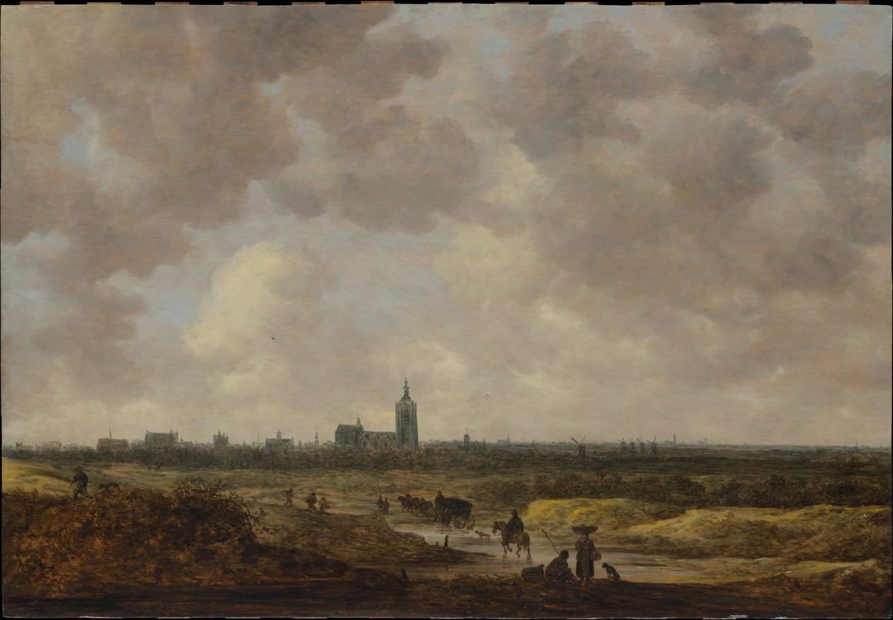 Una vista de La Haya desde el noroeste de Jan van Goyen