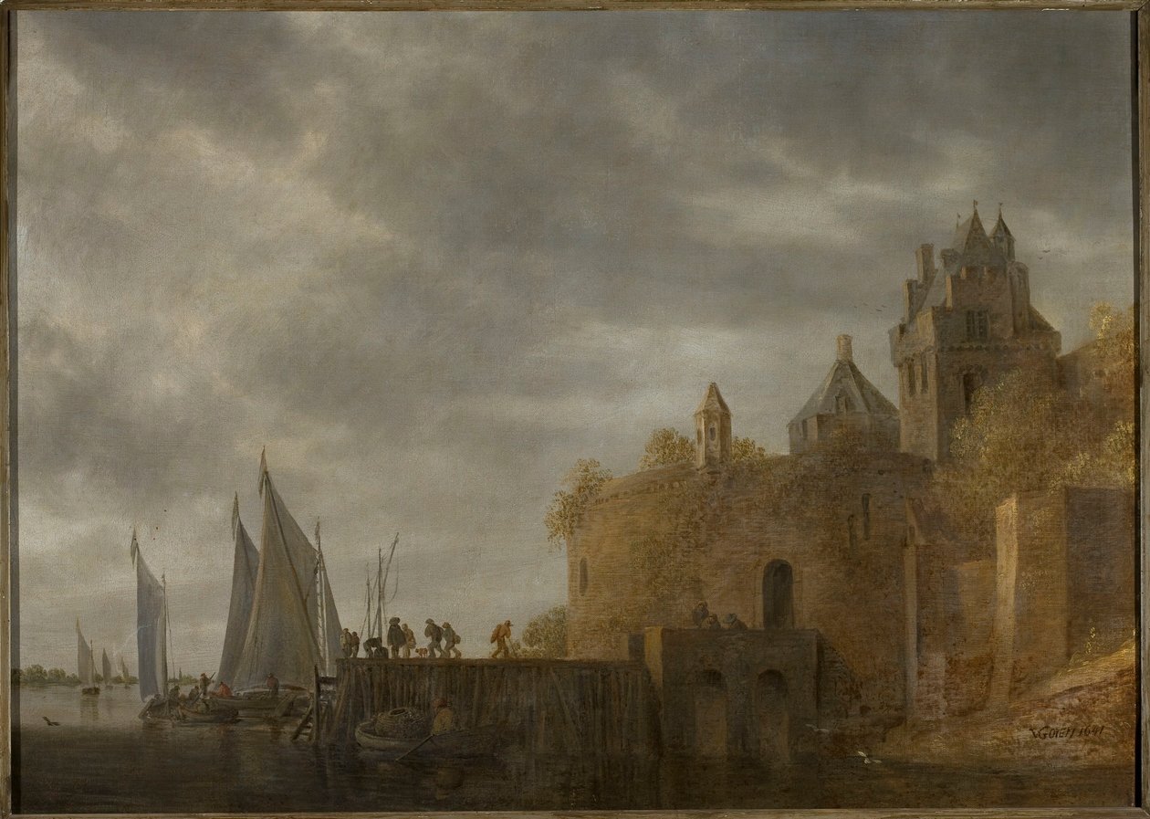 Puerto de Jan van Goyen