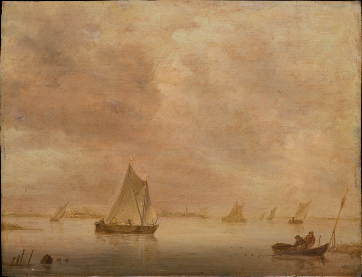 Paisaje fluvial de Jan van Goyen