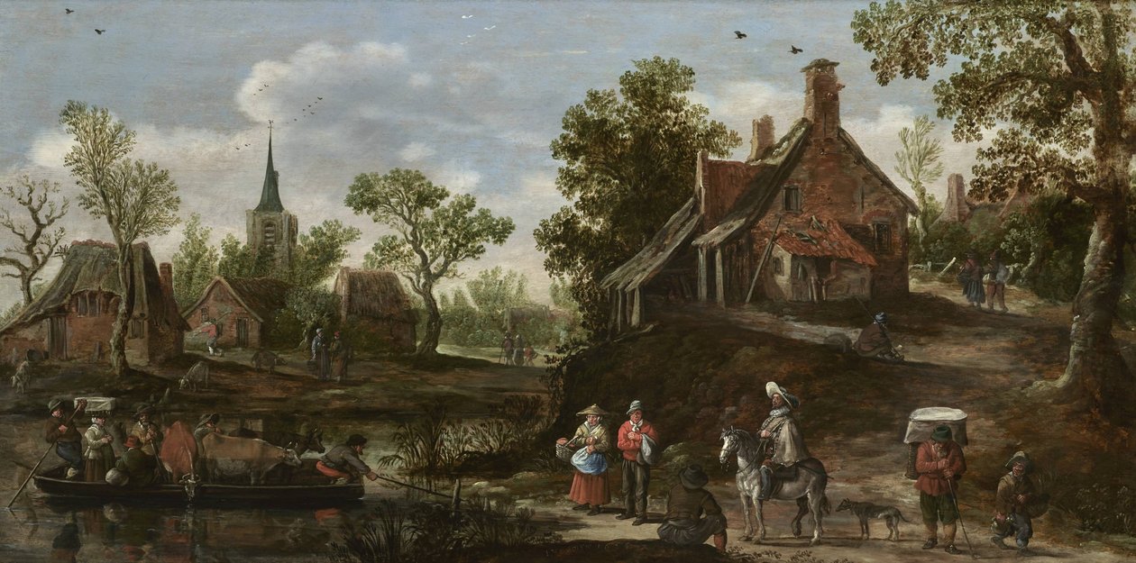 El transbordador de Jan van Goyen