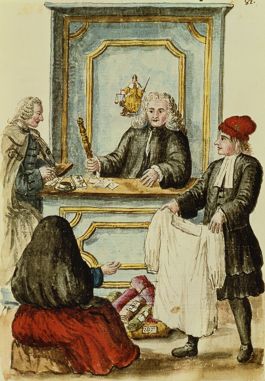 Una subasta de Jan van Grevenbroeck