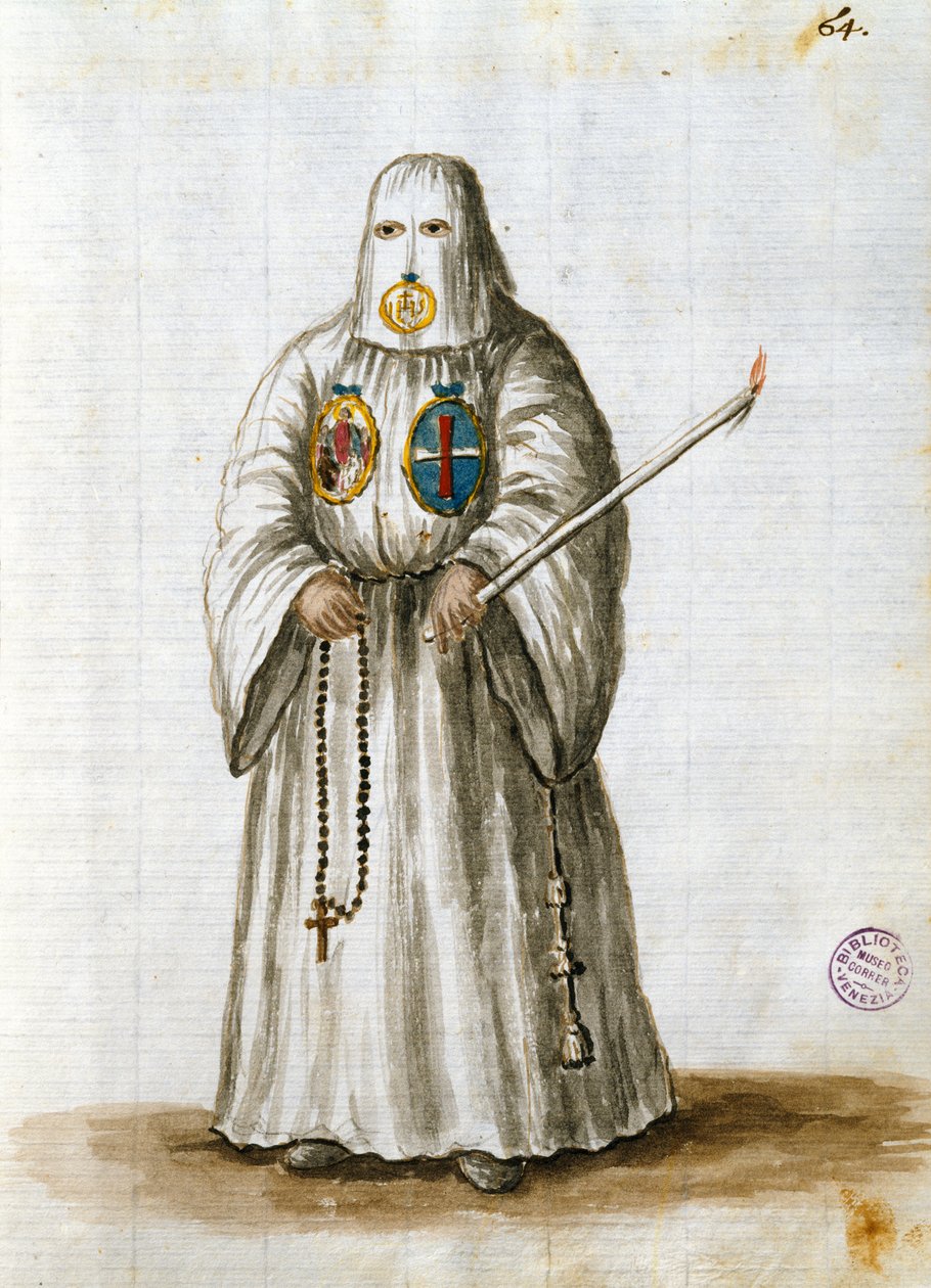 Vestiduras de la Cofradía de San Bernardo de Siena de Jan van Grevenbroeck