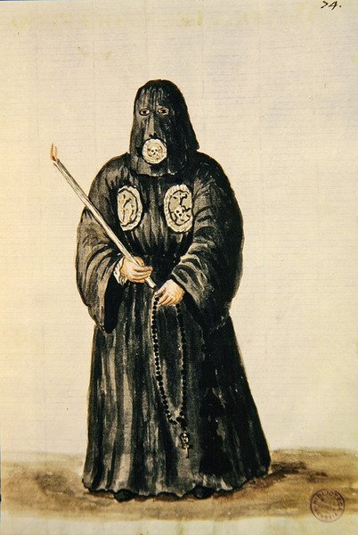 Vestiduras del gremio laico de la Crucifixión de Jan van Grevenbroeck