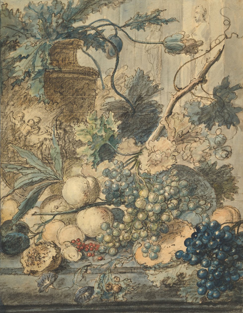 Naturaleza Muerta con Frutas de Jan van Huysum