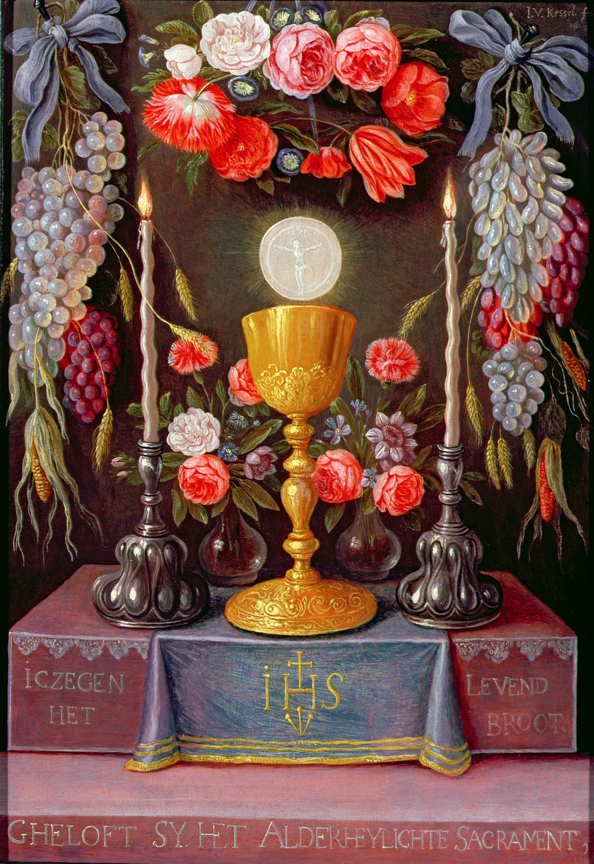 La Eucaristía de Jan van Kessel the Elder