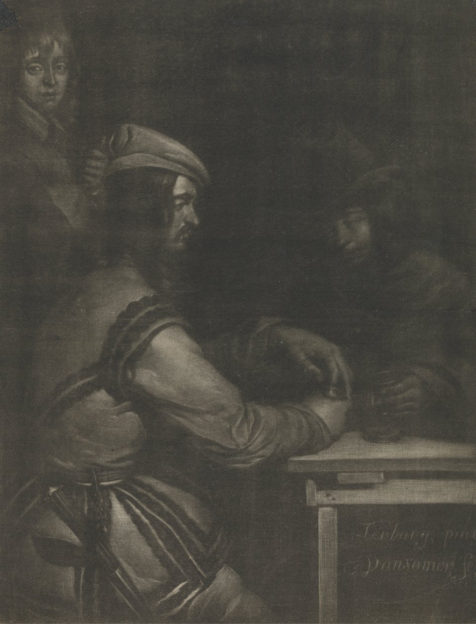 Escena en una posada de Jan van Somer