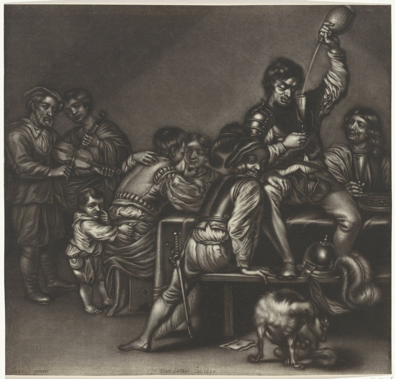 Empresa alegre de Jan van Somer