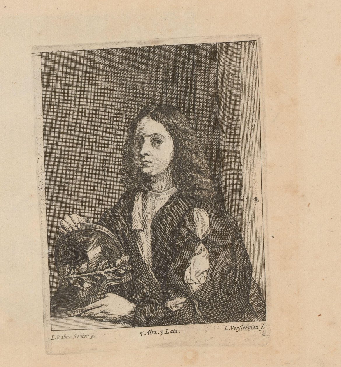 Retrato de un hombre desconocido con boina de Jan van Troyen