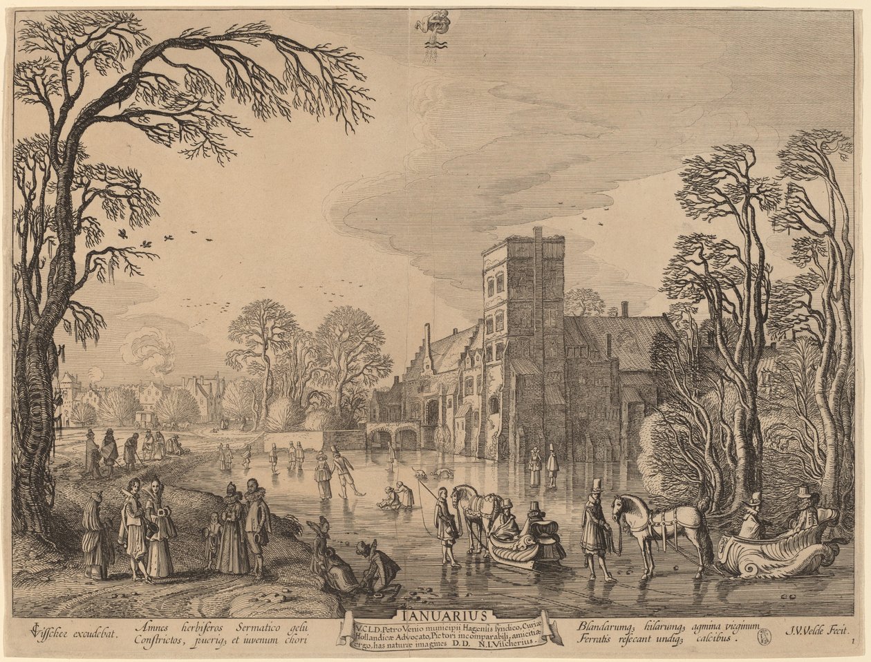 Enero de Jan van de Velde II