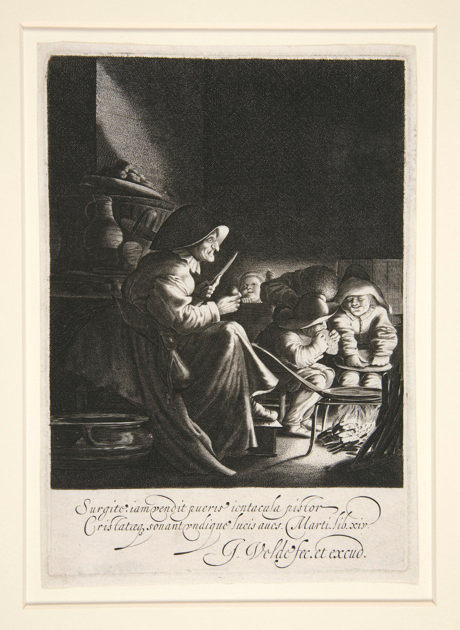 La mujer de los panqueques de Jan van de Velde II