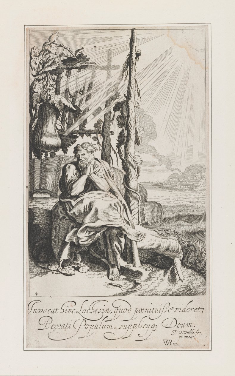 La historia de Jonás de Jan van de Velde II
