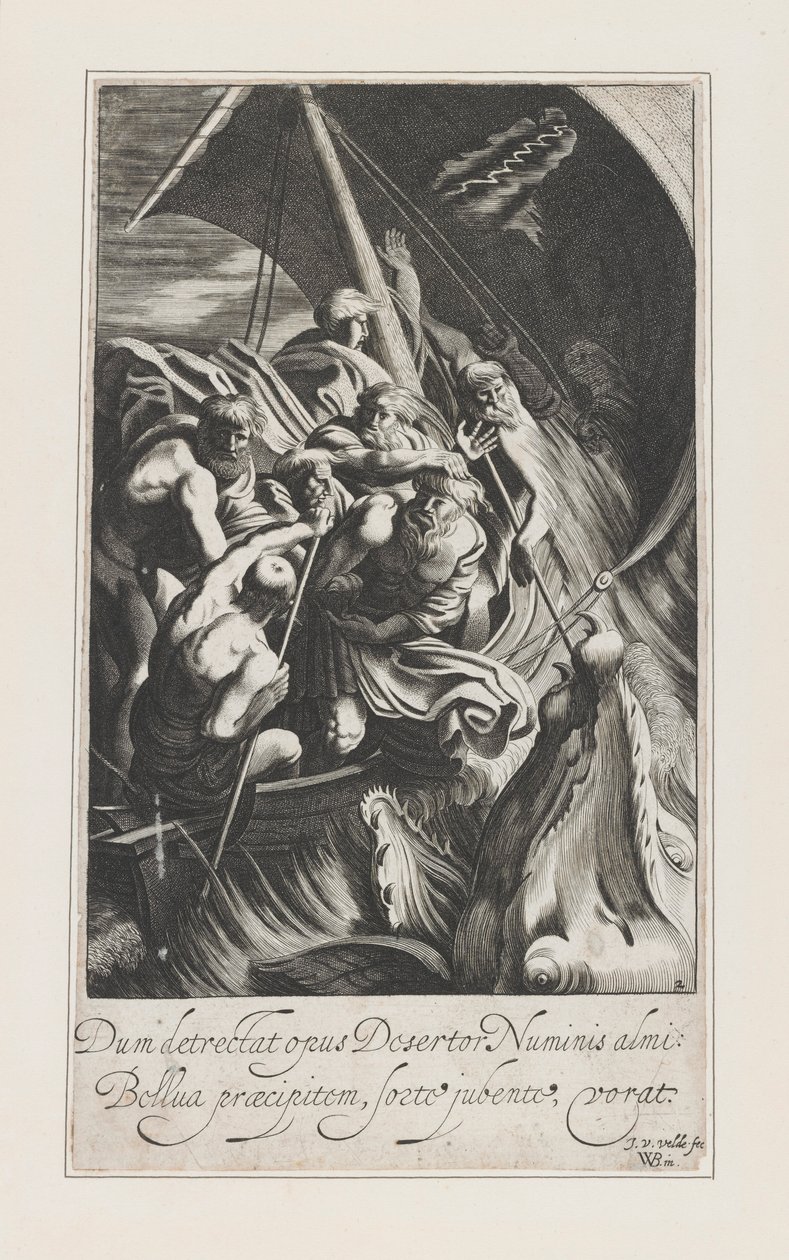 La historia de Jonás de Jan van de Velde II