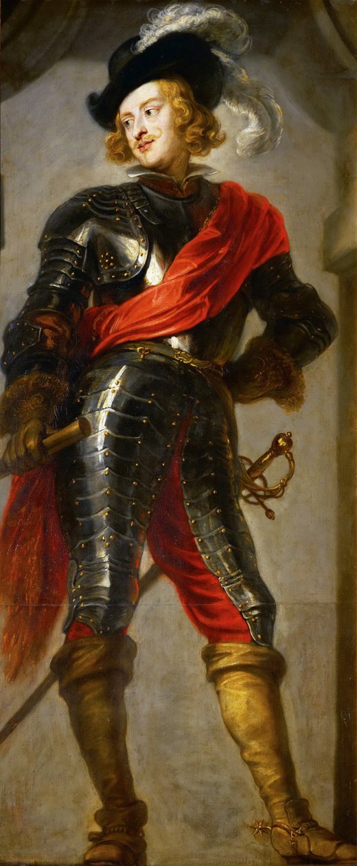 Retrato del Cardenal-Infante Fernando de Austria (1609-1641) por Jan van den Hoecke, ca. 1634 de Jan van den Hoecke